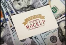 Realistic Mock-ups on Vintage Background Realistic Mock-ups on Vintage Background Poster 1