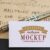 Realistic Mock-ups on Vintage Background