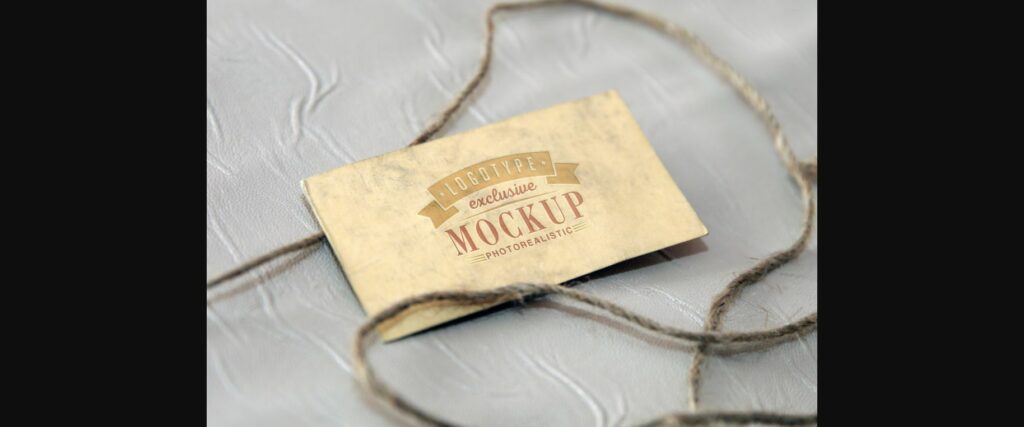 Realistic Mock-ups on Vintage Background Poster 1