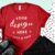 Red Bella Canvas 3001 T Shirt Mockup
