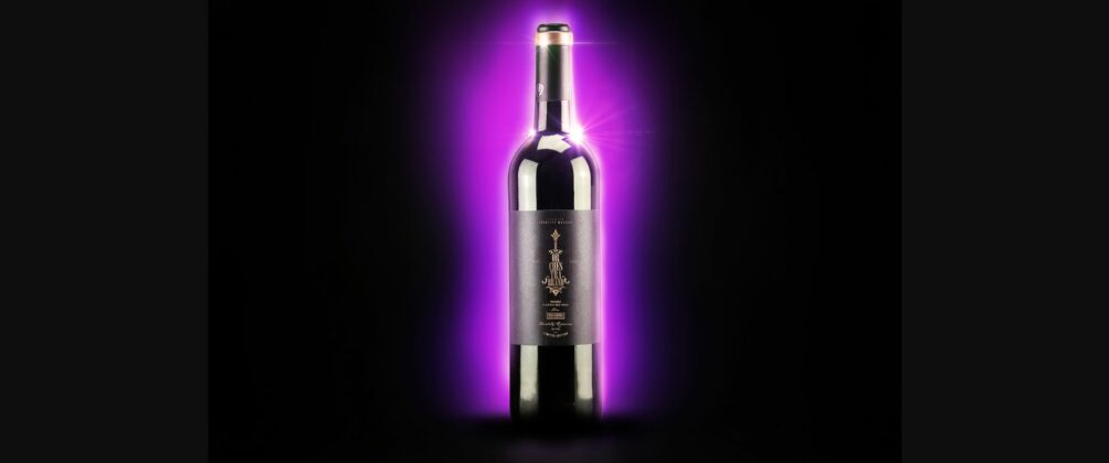 Red Wine Bottle Mockup Poster 5