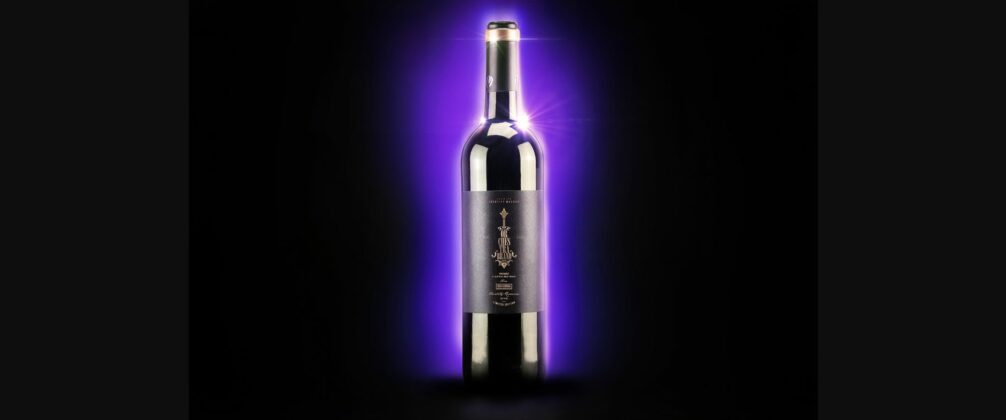 Red Wine Bottle Mockup Poster 6