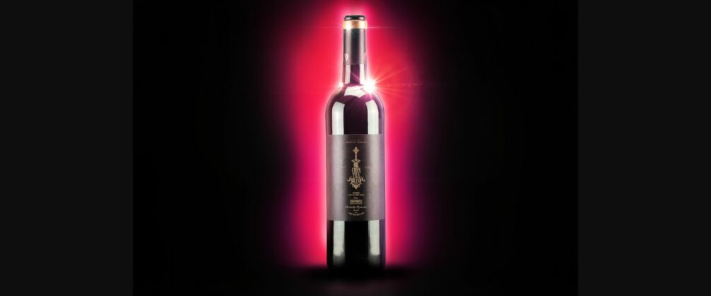 Red Wine Bottle Mockup Poster 7