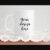 Rustick Sublimation Coffee Mug Mockup
