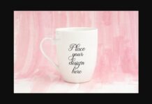 Small Coffee Mug Mockup Poster 1