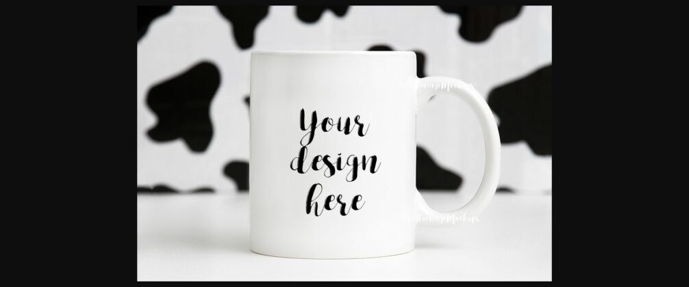 Sublimation Coffee Mug Mockup Poster 3