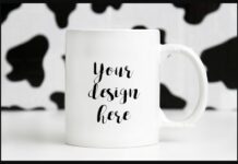 Sublimation Coffee Mug Mockup Poster 1