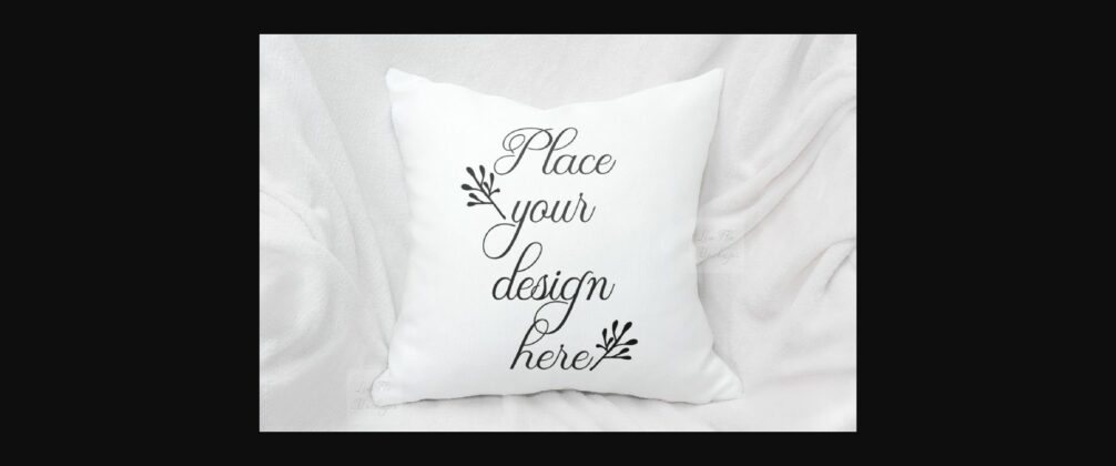Sublimation Pillow Cushion Mockup Poster 3
