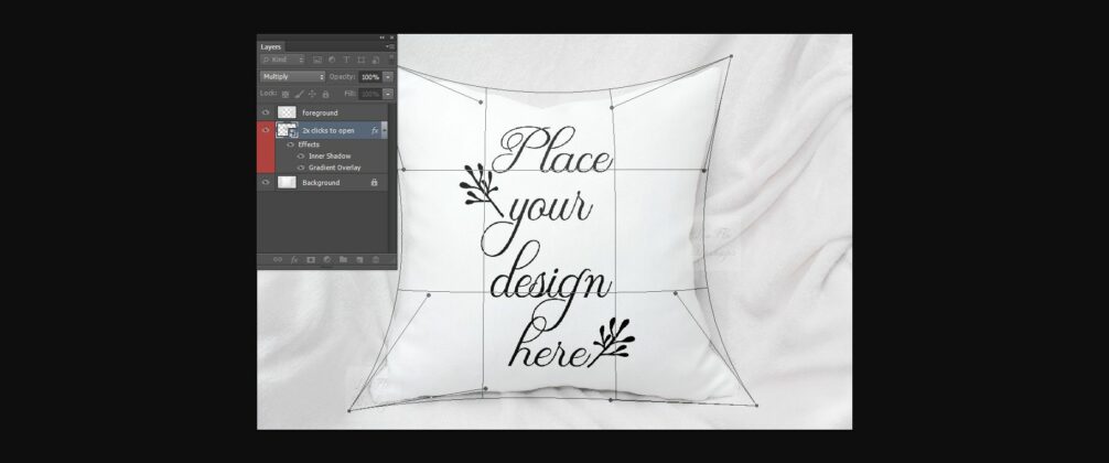 Sublimation Pillow Cushion Mockup Poster 6