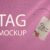 Tag Mockup, Thank You Tag, PSD Template