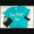 Teal Styled Unisex T-shirt Mockup Photo