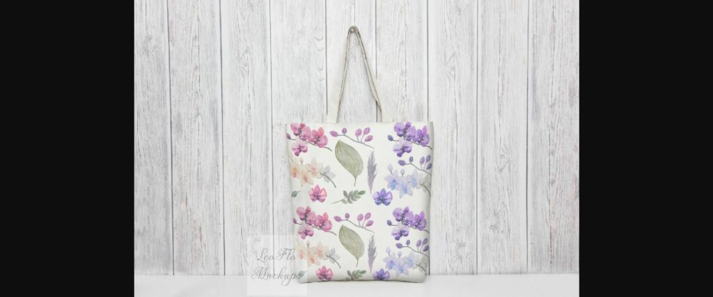 Tote Grocery Shopping Bag Mock Up Poster 4