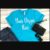 Turquoise Styled T-shirt Mockup Photo
