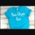 Turquoise Unisex T-shirt Mockup Photo