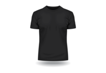 Vector T-shirt Template Mockup Poster 1