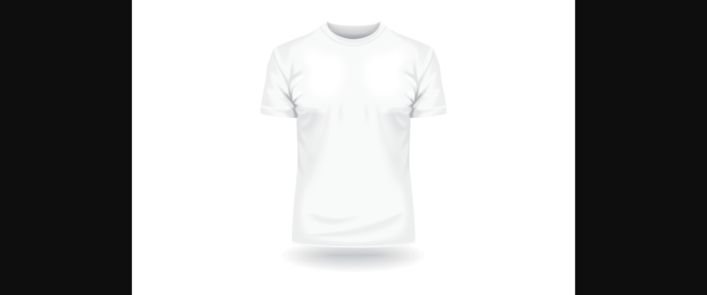 Vector T-shirt Template Mockup Poster 4