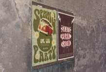 Venetian Simply Wall | Poster Mockup Poster 1