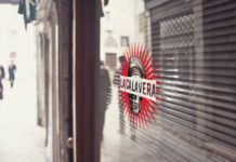 Venetian Street Reflect Mockup Poster 1