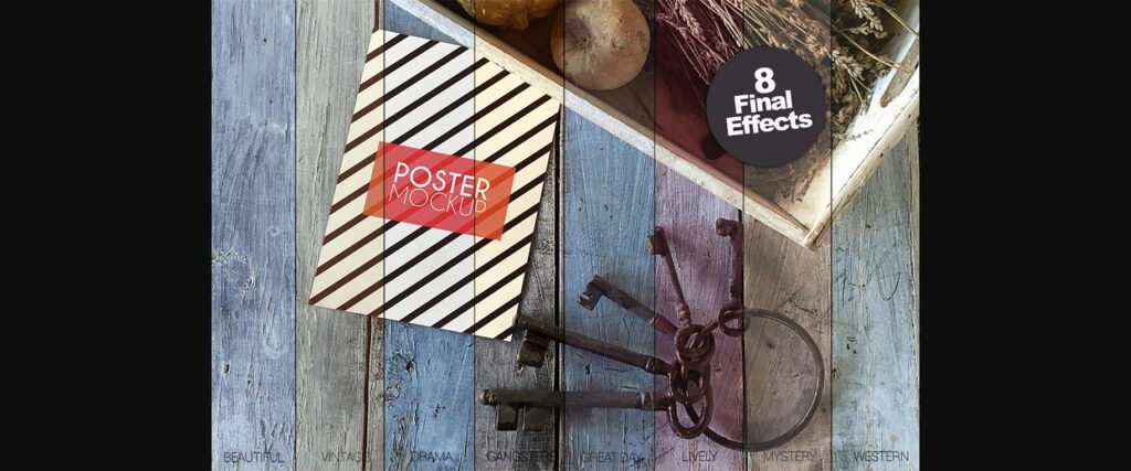 Vintage Black Keys | Poster Mockup Poster 6
