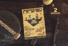 Vintage Old Pears Duo | Poster Mockups Poster 1
