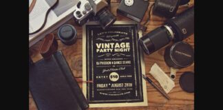 Vintage Photography Studio Scene Poster 1