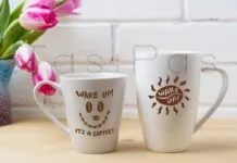 White Coffee Latte Poster 1