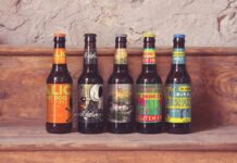 Wood Shelf | Beer Mockup Poster 1