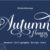 Autumn Flowers Font