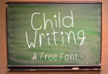Child Writing Free