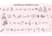 Carrotflower Invitation