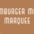 Hamburger Menu Marquee
