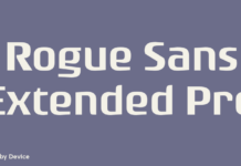 Rogue Sans Extended Pro