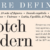 Scotch Modern