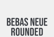Bebas Neue Rounded