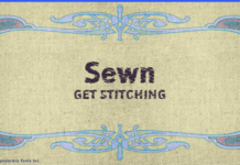 Sewn