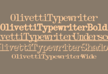 Olivetti Typewriter