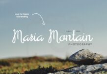 A Serendipity Font Poster 1
