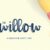 A Willow Font