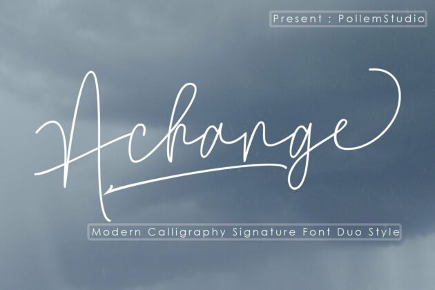 Achange Script Poster 5