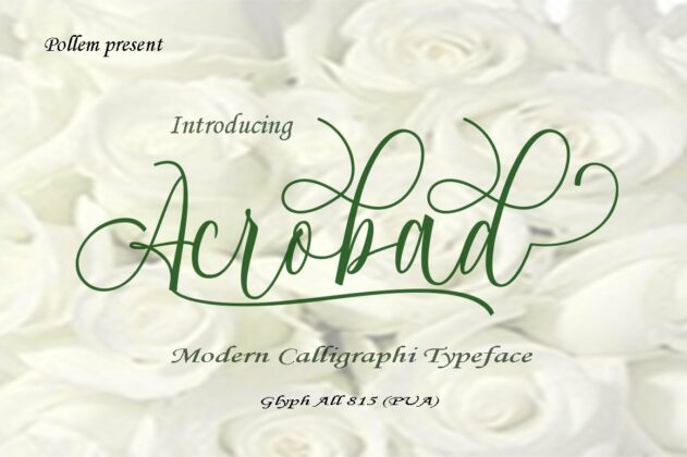 Acrobad Script Poster 6