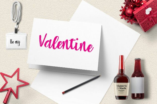 Adellicia Trio Font Script Poster 3