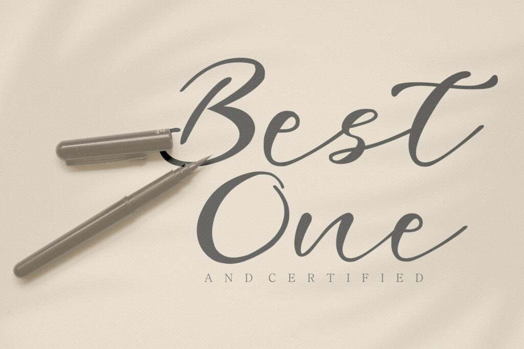 Agatha Handwritten Font Poster 8