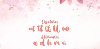 Agil Script - Handwritten Font Poster 1