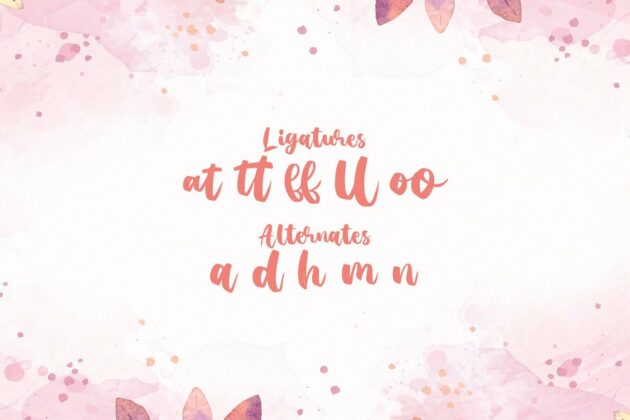 Agil Script - Handwritten Font Poster 1