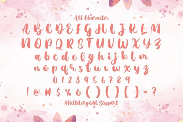 Agil Script - Handwritten Font Poster 7