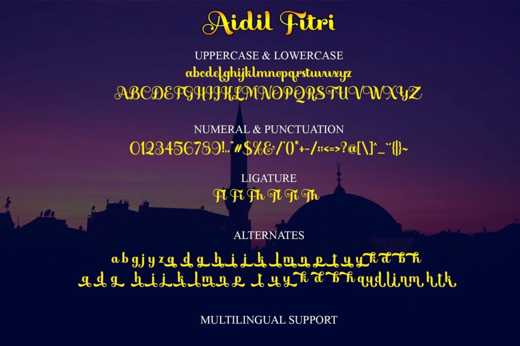 Aidil Fitri Poster 4