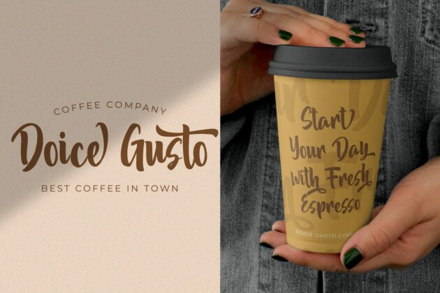Akidan Hatory - Bold Script Font Poster 4