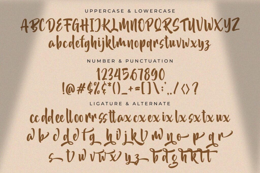 Akidan Hatory - Bold Script Font Poster 8