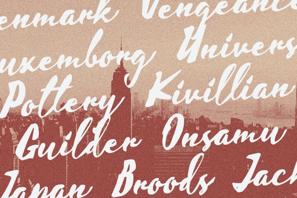Aline - Handwritten Font Poster 9
