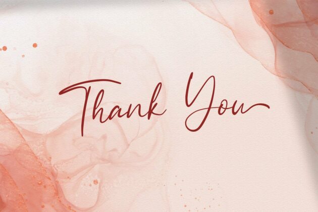 Aliya Ramsey - Handwritten Font Poster 2